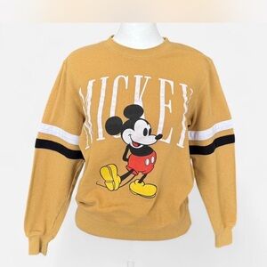 Mickey Mouse yellow crewneck